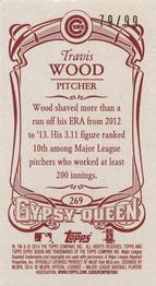2014 Topps Gypsy Queen - Mini Red #269 Travis Wood Back