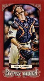 2014 Topps Gypsy Queen - Mini Red #275 Buster Posey Front