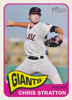 2014 Topps Heritage Minor League #35 Chris Stratton Front