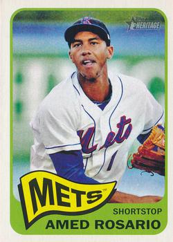 2014 Topps Heritage Minor League #56 Amed Rosario Front