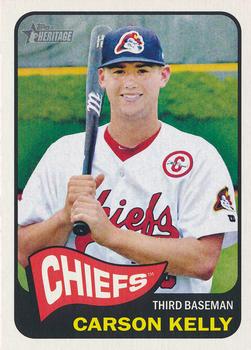 2014 Topps Heritage Minor League #72 Carson Kelly Front