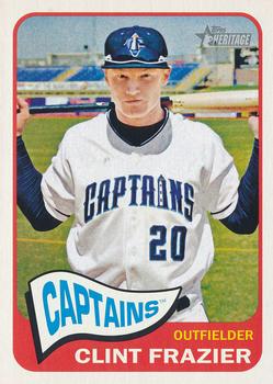 2014 Topps Heritage Minor League #90a Clint Frazier Front