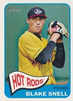 2014 Topps Heritage Minor League #96 Blake Snell Front