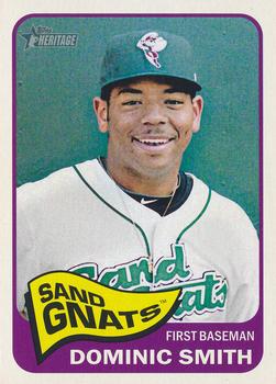 2014 Topps Heritage Minor League #107 Dominic Smith Front