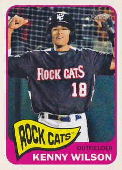 2014 Topps Heritage Minor League #157 Kenny Wilson Front