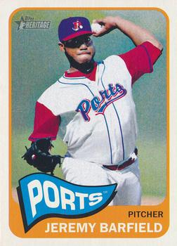2014 Topps Heritage Minor League #203 Jeremy Barfield Front