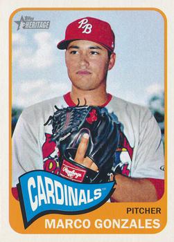 2014 Topps Heritage Minor League #205 Marco Gonzales Front