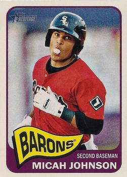 2014 Topps Heritage Minor League #206 Micah Johnson Front