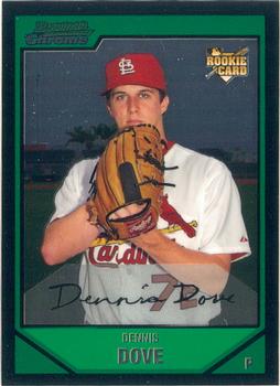 2007 Bowman Draft Picks & Prospects - Chrome #BDP24 Dennis Dove Front