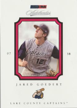 2007 TriStar Autothentics #41 Jared Goedert Front