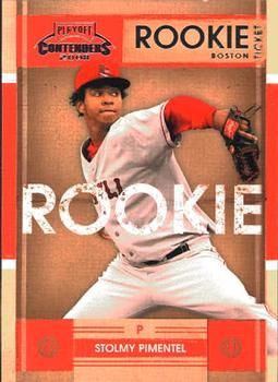 2008 Playoff Contenders #43 Stolmy Pimentel Front