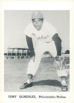 1964 Jay Publishing Philadelphia Phillies #NNO Tony Gonzalez Front