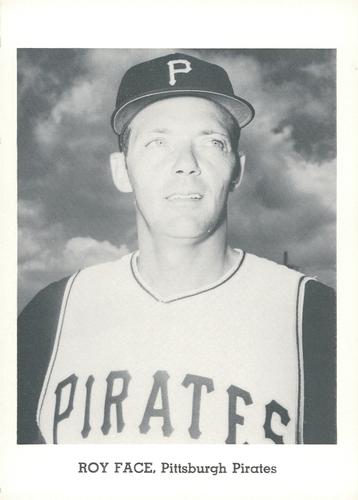 1964 Jay Publishing Pittsburgh Pirates #NNO Roy Face Front