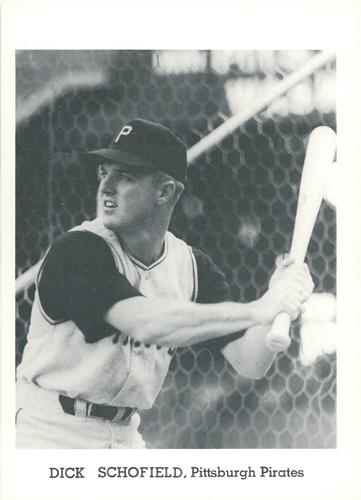 1964 Jay Publishing Pittsburgh Pirates #NNO Dick Schofield Front