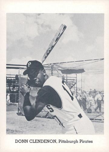 1963 Jay Publishing Pittsburgh Pirates #NNO Donn Clendenon Front