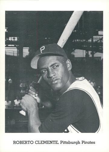 1962 Jay Publishing Pittsburgh Pirates 5x7 Photos #NNO Roberto Clemente Front