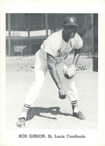 1964 Jay Publishing St. Louis Cardinals #NNO Bob Gibson Front
