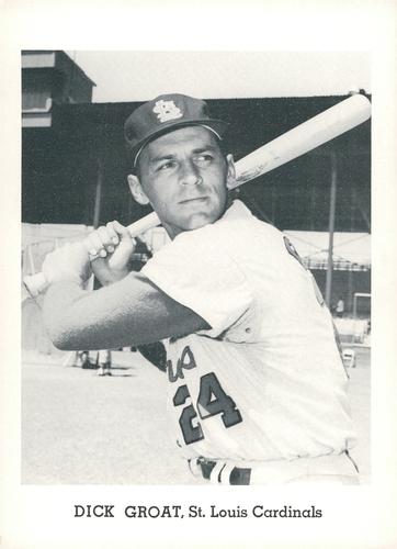 1964 Jay Publishing St. Louis Cardinals #NNO Dick Groat Front