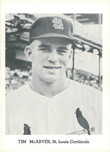 1964 Jay Publishing St. Louis Cardinals #NNO Tim McArver Front