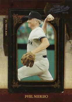 2008 Playoff Prime Cuts #70 Phil Niekro Front