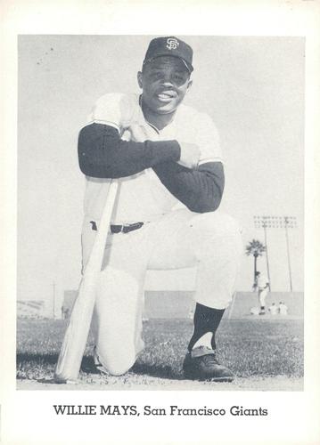 1964 Jay Publishing San Francisco Giants Set A #NNO Willie Mays Front