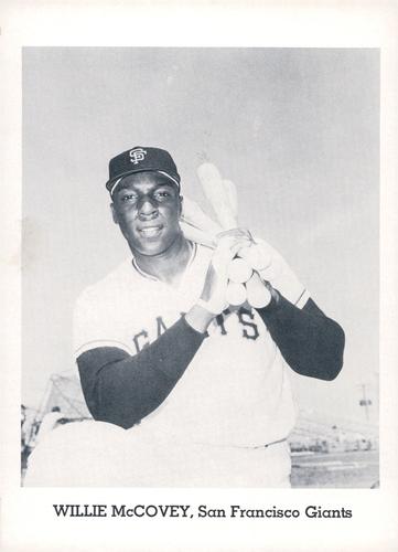 1964 Jay Publishing San Francisco Giants Set A #NNO Willie McCovey Front
