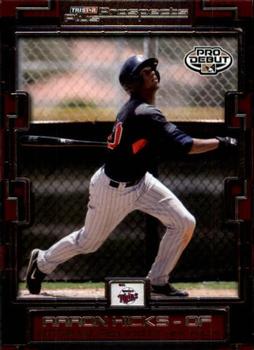 2008 TriStar Prospects Plus #13 Aaron Hicks Front