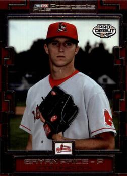 2008 TriStar Prospects Plus #55 Bryan Price Front