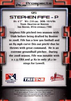 2008 TriStar Prospects Plus #95 Stephen Fife Back