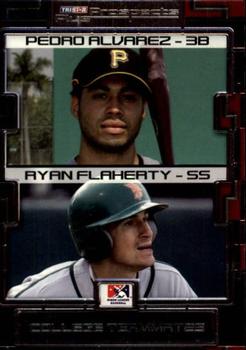2008 TriStar Prospects Plus #126 Pedro Alvarez / Ryan Flaherty Front