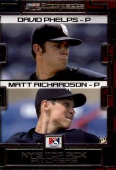 2008 TriStar Prospects Plus #132 David Phelps / Matt Richardson Front