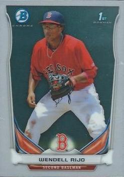 2014 Bowman - Chrome Prospects #BCP12 Wendell Rijo Front