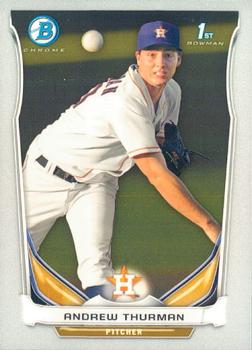 2014 Bowman - Chrome Prospects #BCP57 Andrew Thurman Front