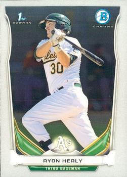 2014 Bowman - Chrome Prospects #BCP61 Ryon Healy Front