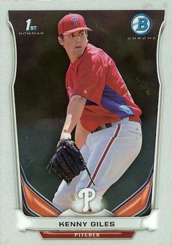 2014 Bowman - Chrome Prospects #BCP99 Kenny Giles Front