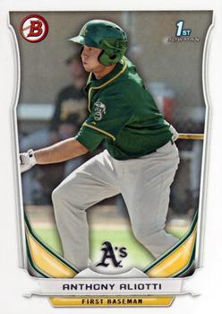 2014 Bowman - Prospects #BP77 Anthony Aliotti Front