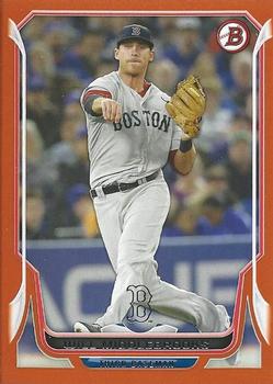 2014 Bowman - Orange #37 Will Middlebrooks Front