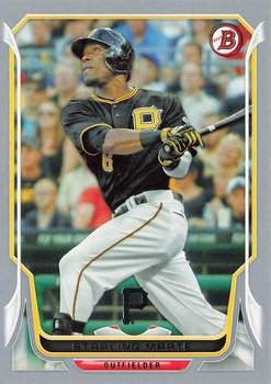 2014 Bowman - Silver #14 Starling Marte Front