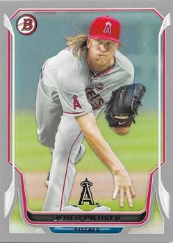 2014 Bowman - Silver #161 Jered Weaver Front