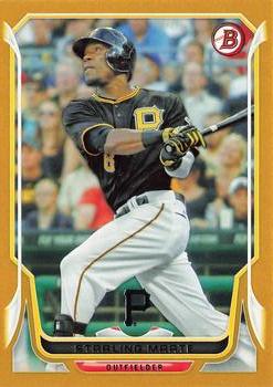 2014 Bowman - Gold #14 Starling Marte Front