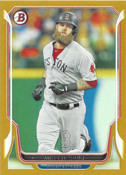 2014 Bowman - Gold #124 Mike Napoli Front
