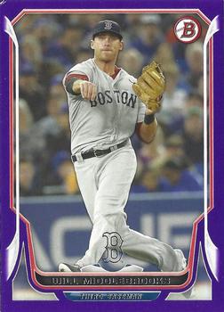 2014 Bowman - Purple #37 Will Middlebrooks Front