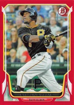 2014 Bowman - Red #14 Starling Marte Front