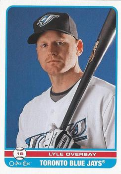 2009 O-Pee-Chee #279 Lyle Overbay Front