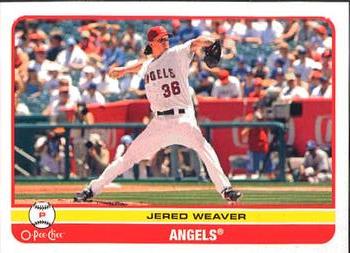 2009 O-Pee-Chee #417 Jered Weaver Front