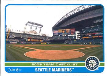 2009 O-Pee-Chee #515 Seattle Mariners Front