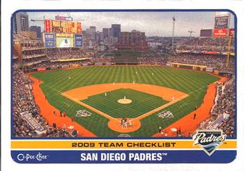 2009 O-Pee-Chee #519 San Diego Padres Front
