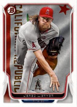 2014 Bowman - Hometown #161 Jered Weaver Front