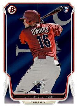 2014 Bowman - Hometown #219 Chris Owings Front