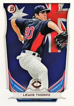 2014 Bowman - Prospects Hometown #BP32 Lewis Thorpe Front